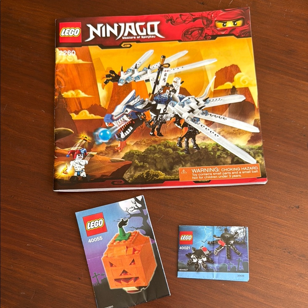LEGO Ninjago Dragon Building instruction manual